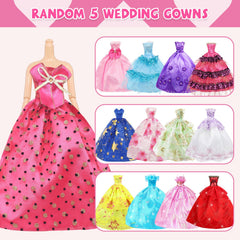 Ecore Fun shoes and accessories complete party-ready looks for 11.5-inch dolls