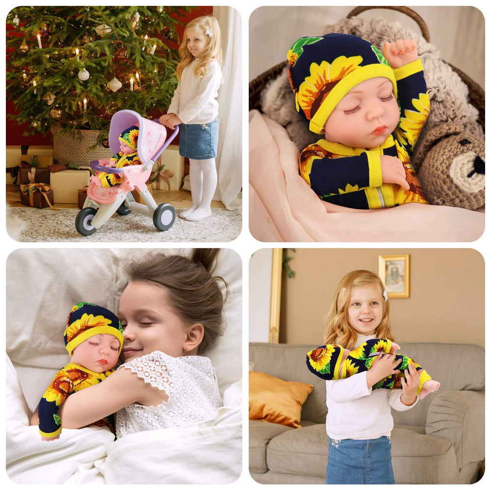 Ecore Fun doll clothes detail shows washable, durable fabric