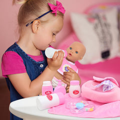 Ecore Fun tissue box with pretend sheets for tidy-up play