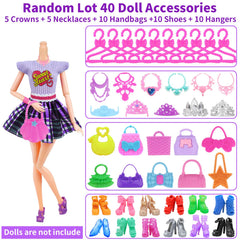 Ecore Fun handbags and necklaces image emphasize colorful accessories for creative dress-ups.