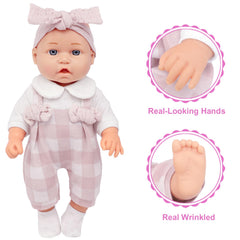 Ecore Fun pacifier included for immersive caregiver role-play.