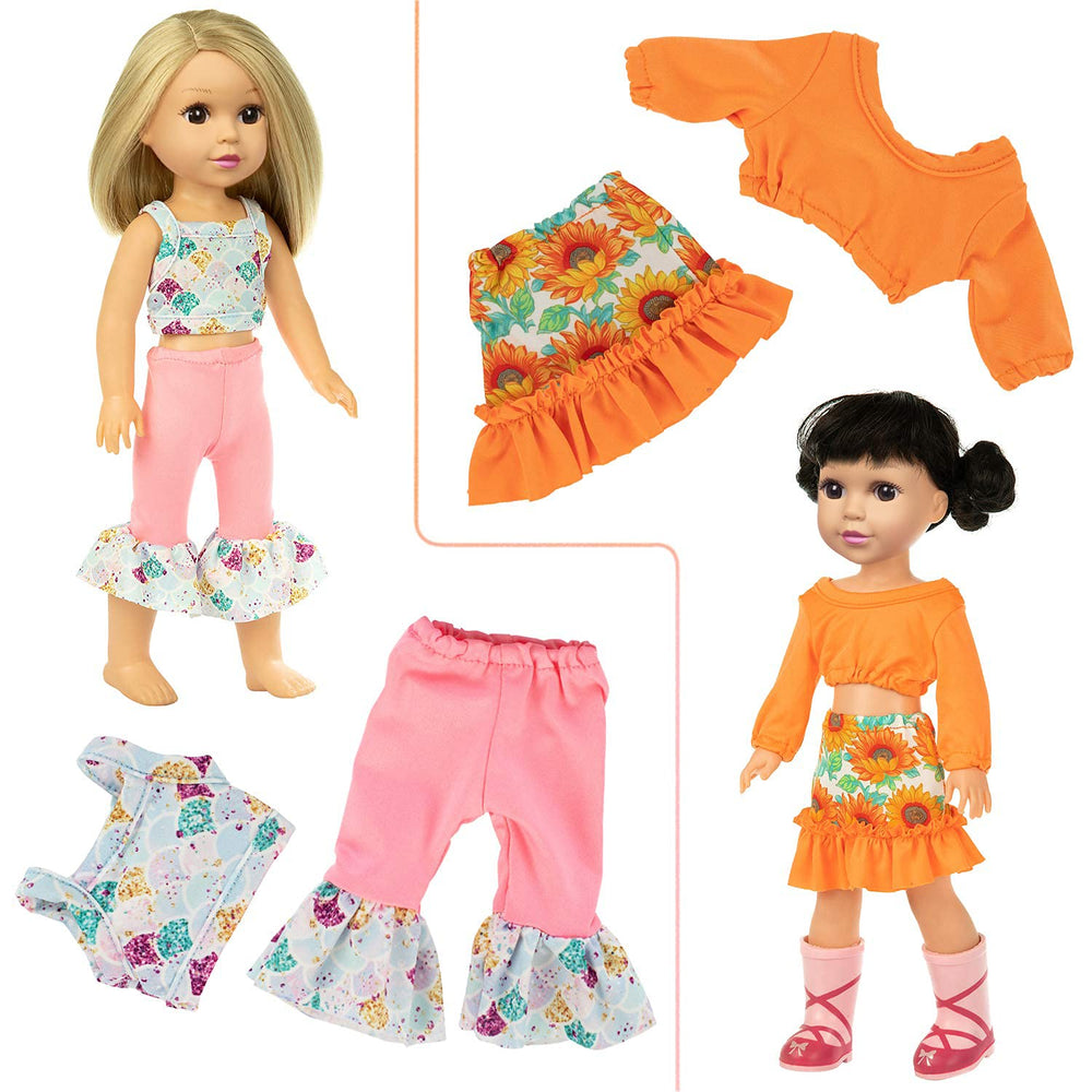 Ecore Fun unicorn print outfit sparks storytelling and magical pretend play.