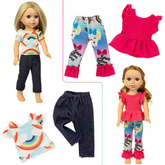 Ecore Fun rainbow design dress supports coordinated, creative wardrobe ideas.