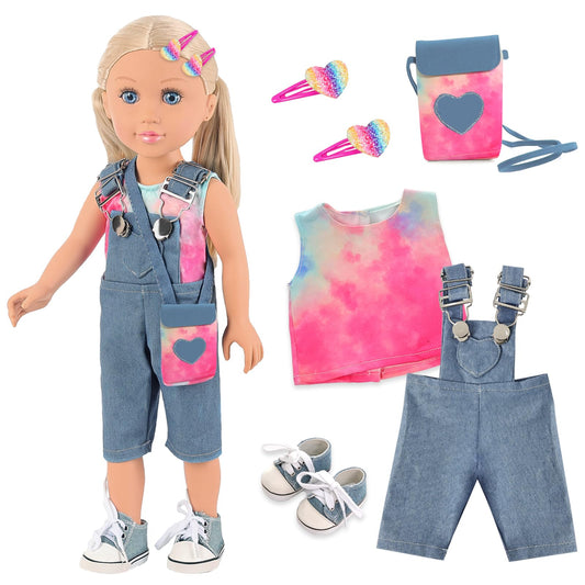Ecore Fun 18-inch doll with accessories for imaginative play and nurturing storytelling.