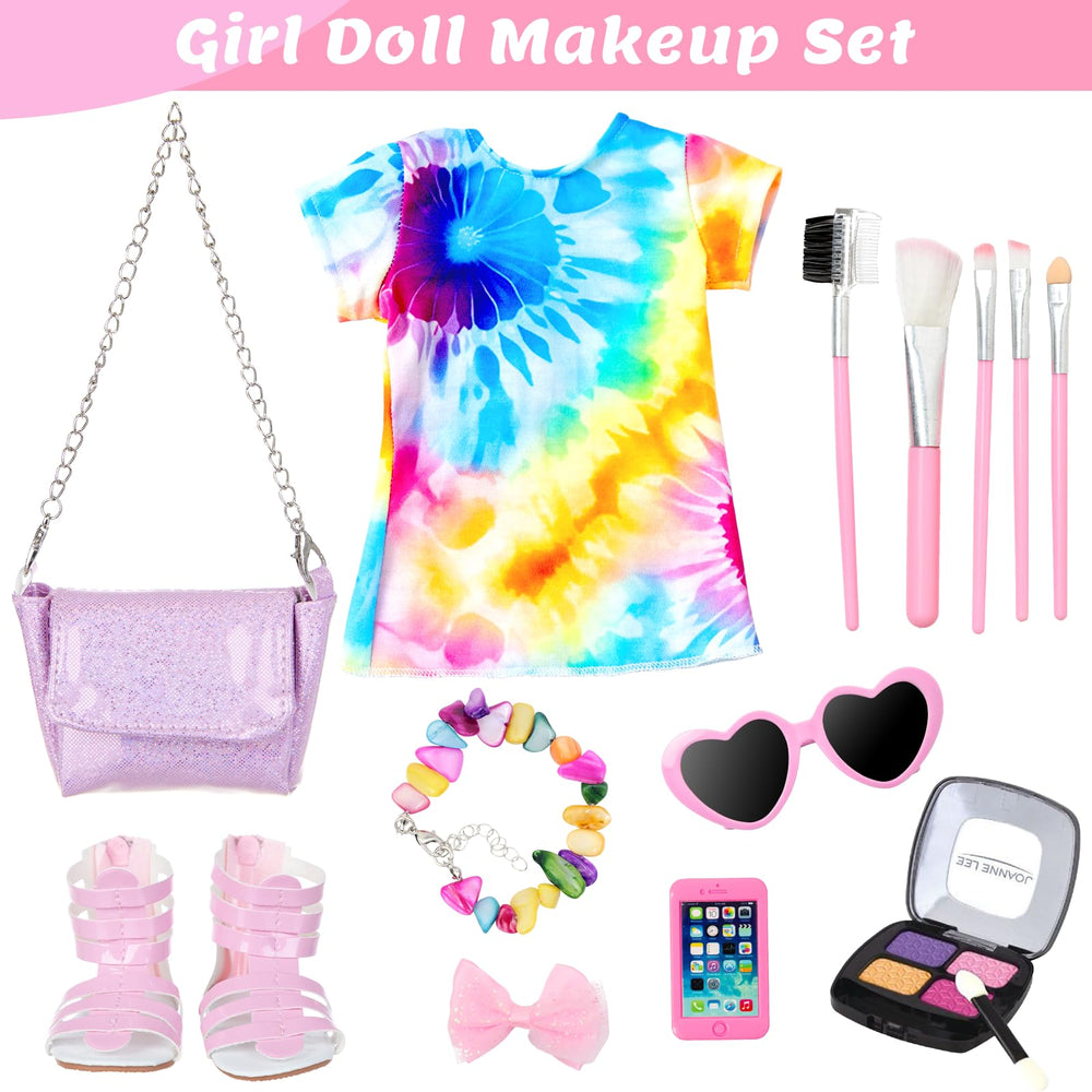 Ecore Fun makeup brush set for easy doll makeover