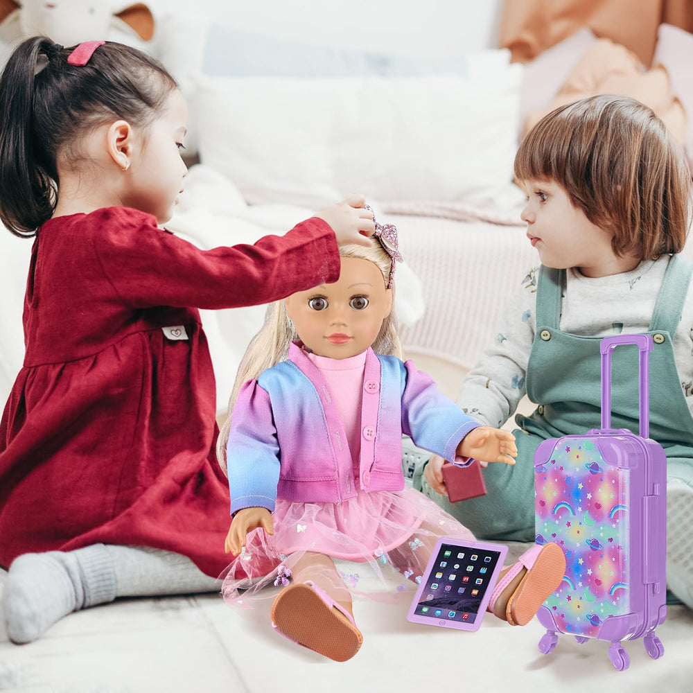 Ecore Fun doll shoes, comfortable footwear to complete outfits.