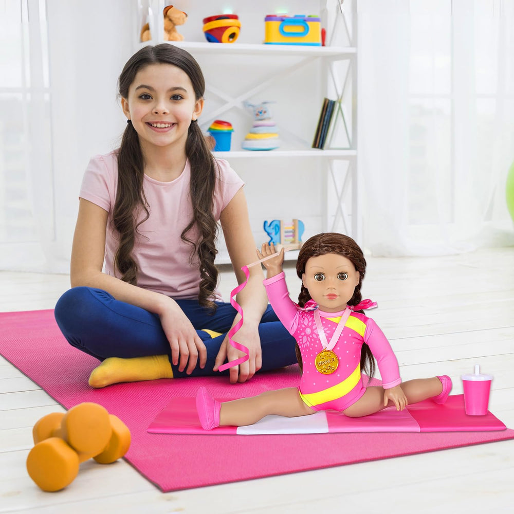 Ecore Fun doll mat provides a safe training surface
