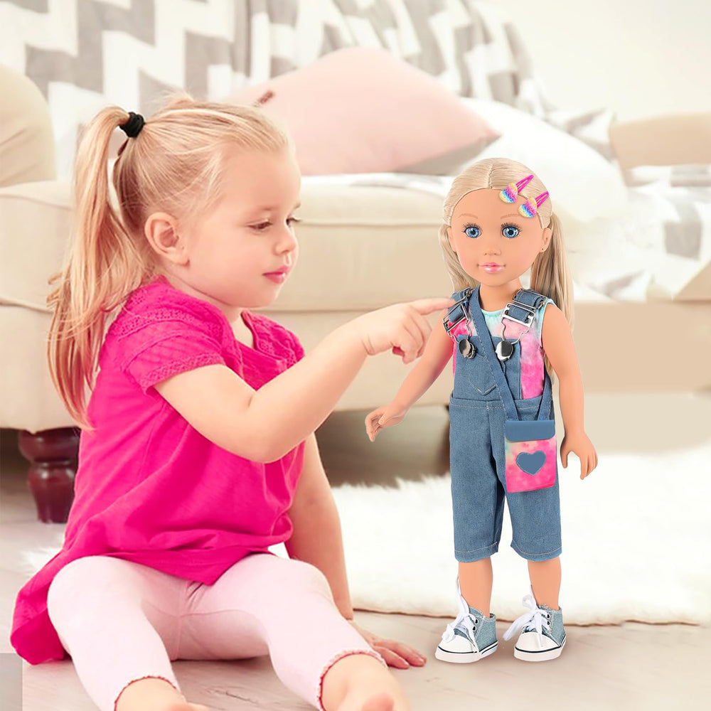 Ecore Fun poseable doll invites expressive poses and storytelling.
