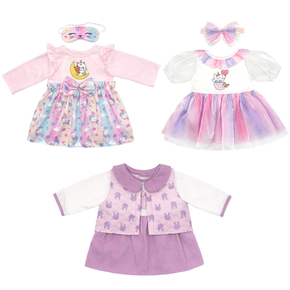 Ecore Fun reborn doll coat on a 20-22 inch doll showcasing a snug fit