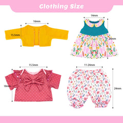 ECORELF Reborn set includes top and pants for flexible dress-up options.
