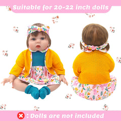 ECORELF Reborn doll socks provide comfort and extra warm coverage.