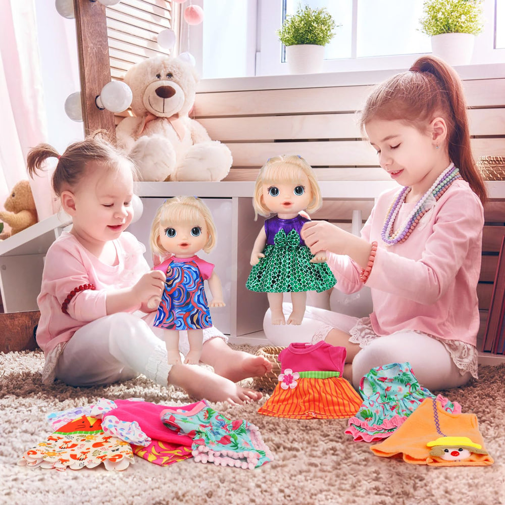 ECORELF mix-and-match outfits encourage creativity in dress-up.