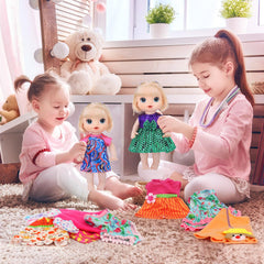 ECORELF mix-and-match outfits encourage creativity in dress-up.