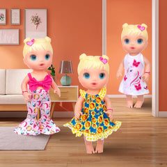ECORELF doll jumpsuit set offers versatile styling for adventures and parties.