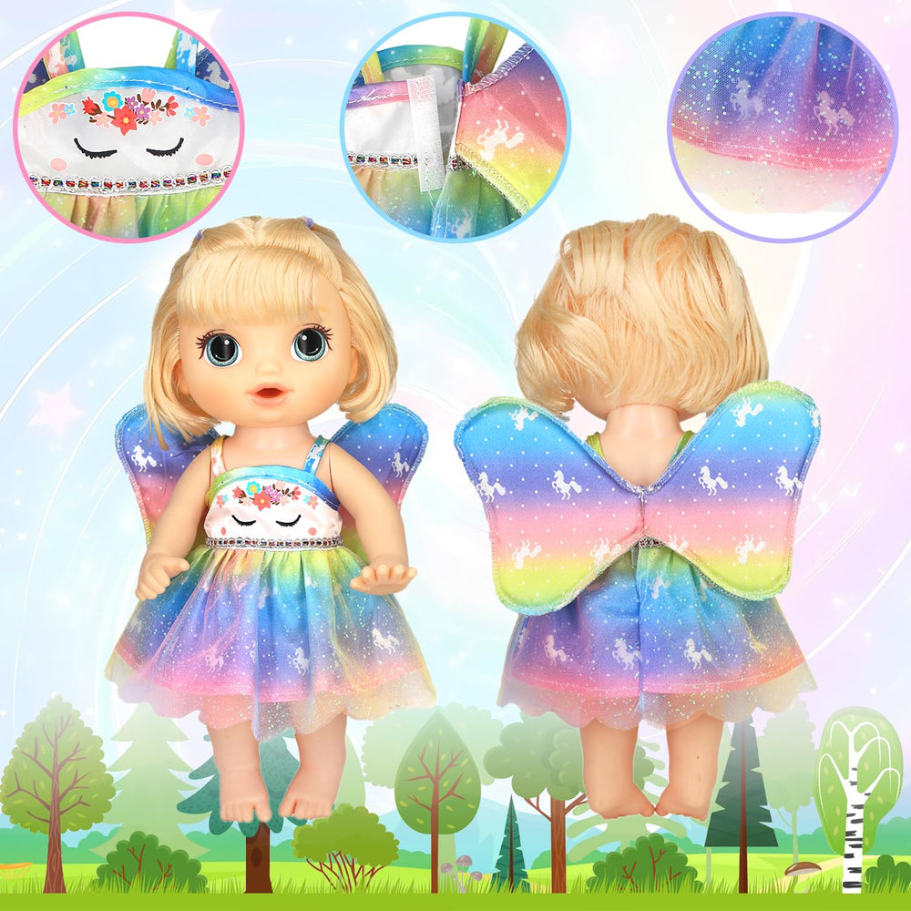 ECORELF Alive mix-and-match accessories for stylish, adaptable doll outfits.