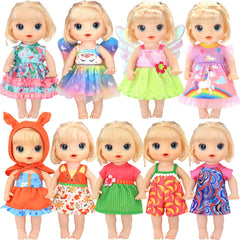 ECORELF Alive onesie and hat set for 12-inch dolls, complete styling.