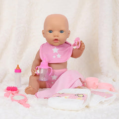 ECORELF pacifier adds authentic baby-time detail for nurturing stories.
