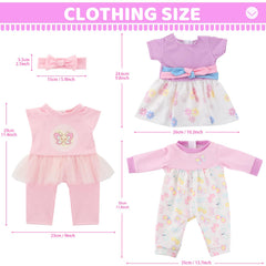 ECORELF 18-inch doll jumpsuit 1 shows durable stitching and comfortable fit