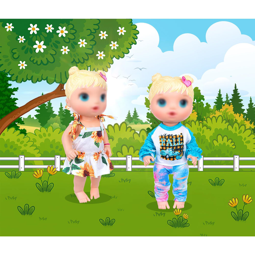ECORELF mix-and-match outfits encourage creative storytelling and fashion play.