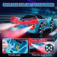 ECOSAT-QIU RC car lights and engine sounds enhance immersive racing