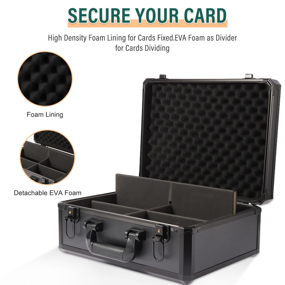 EcoVibe capacity view showing space for 600+ cards with top loaders.