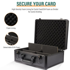 EcoVibe capacity view showing space for 600+ cards with top loaders.