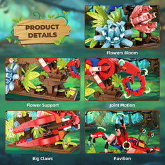 ecpoteny 3 in 1 crab figure with movable claws for interactive pretend play