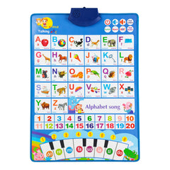 ED-Lumos bilingual wall chart front view for engaging language exploration and play.