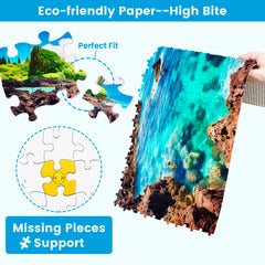 Edsjegn 2-pack Puzzle Pieces and Box — ready for gifting