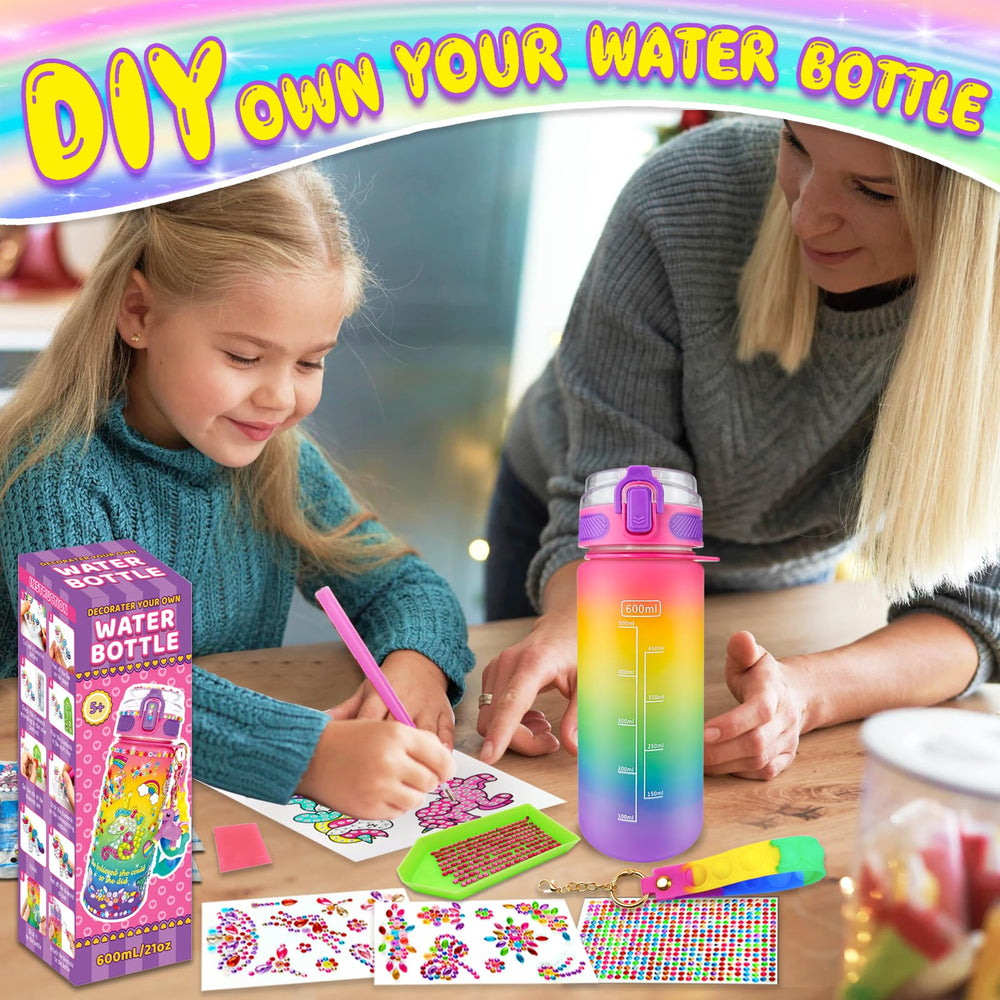 EDSPORTSHOUSE diamond stickers kit adds glam to bottle designs.