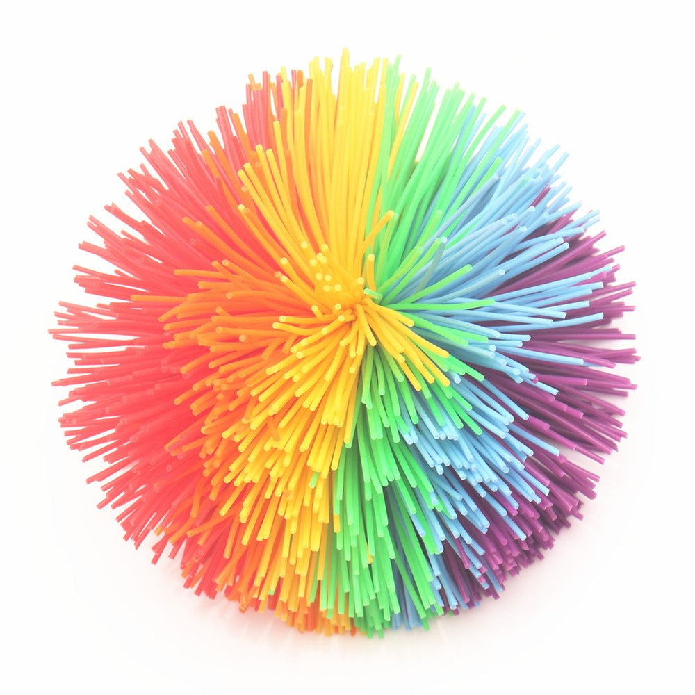 Education Through Play large bouncing fluffy ball for sensory play and focus.
