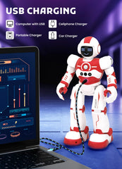 EduCuties robot toy non-toxic ABS material for safe play