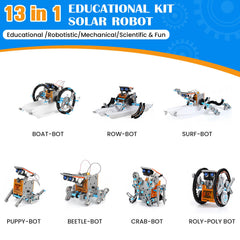EduCuties solar-powered robot under bright sun demonstrates eco-friendly outdoor play.