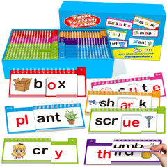 Edulok 40 Read and Rhyme flip books cover showing kid-friendly visuals to spark early reading