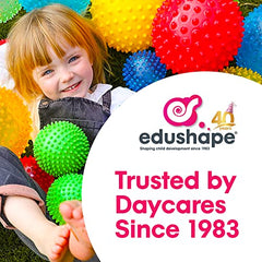 Edushape sensory ball is durable and easy to inflate for repeated use.