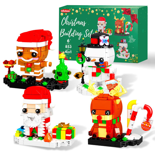 Eelexa Santa Claus building blocks boost imaginative play and festive storytelling.