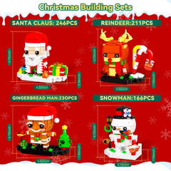 Eelexa Snowman building set fosters creative thinking during winter-themed play.