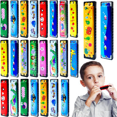 Eerrhhaq kids harmonica double row with 16 holes for versatile beginner play
