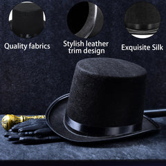 Eerrhhaq magician hat cosplay style with lightweight comfort for kids