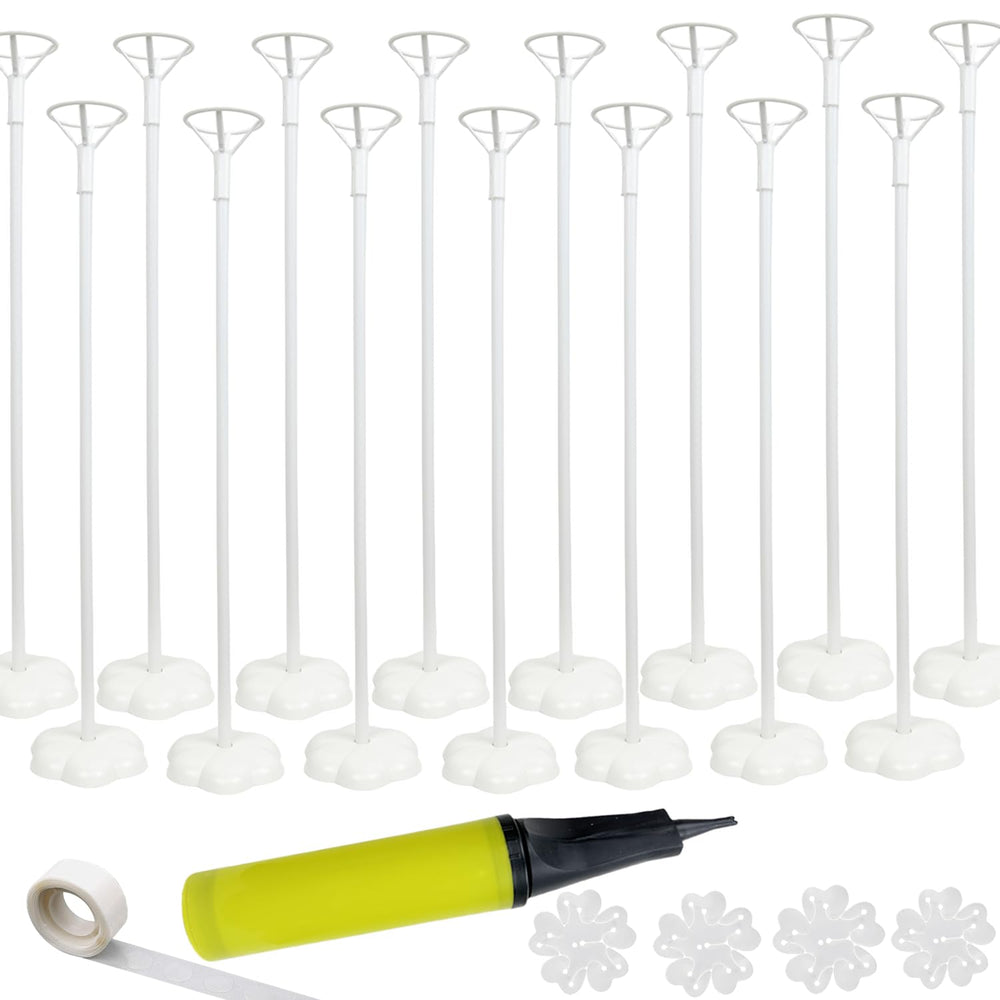 EFAY balloon stand kit 15-pack base for elegant centerpieces at events