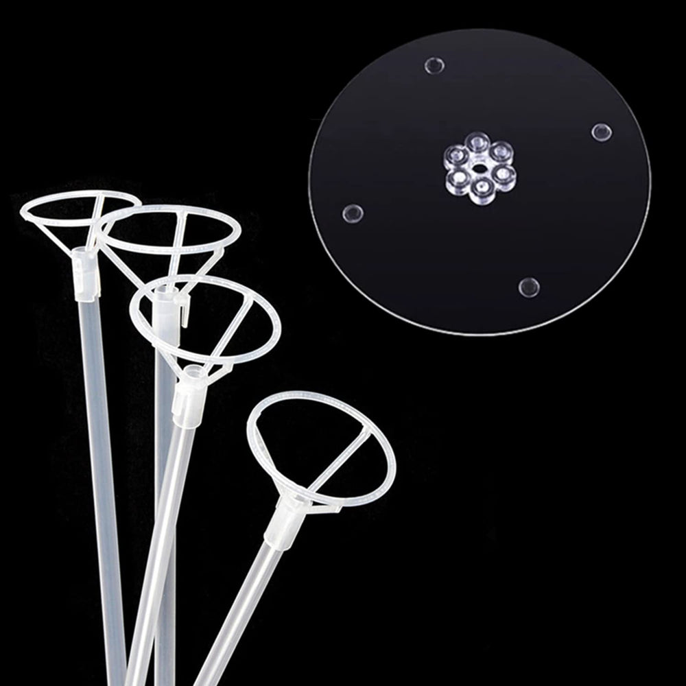 EFAY balloon stands with balloons on display for elegant events
