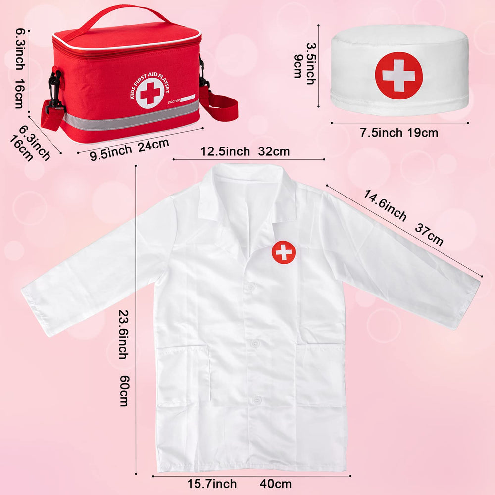 EFO SHM doctor costume for kids enhances immersive role play.