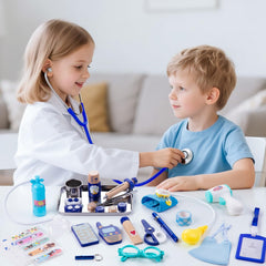 EFO SHM Doctor Kit blood pressure cuff promotes engaging, safe medical role play for toddlers.