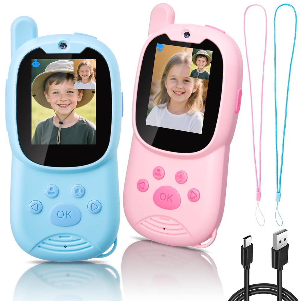 EFO SHM Video Walkie Talkies with front-facing camera for real-time chats