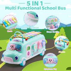 EFOSHM Bus shape-sort windows support hands-on shape learning.