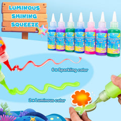 EggSun squishy maker 20 colors highlights colorful, kid-friendly DIY gel creations.