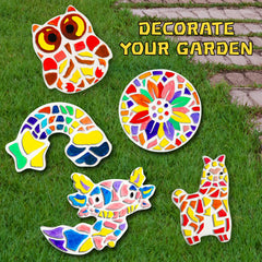 EggSun stepping stone Rabbit design ideal for garden path accents and screen-free art time