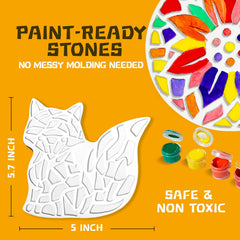 EggSun stepping stone Rainbow design brightens outdoor spaces and enhances DIY garden decor
