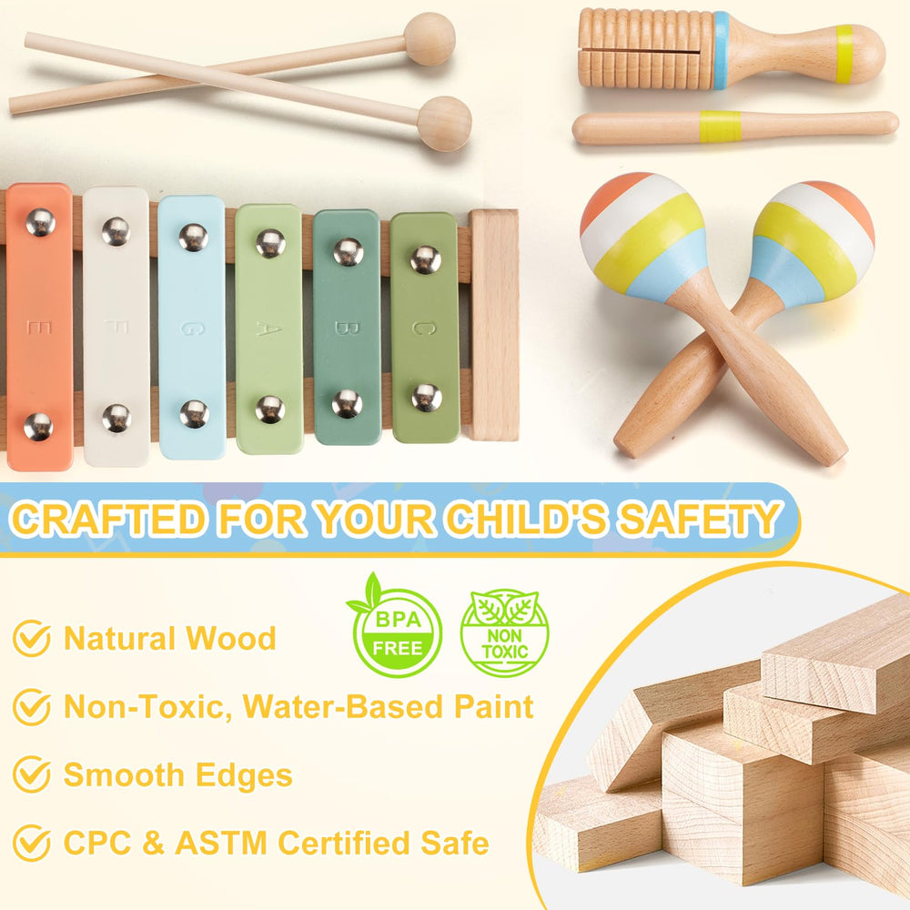 Ehome clarinet-inspired toy fueling imaginative pretend play and listening focus.