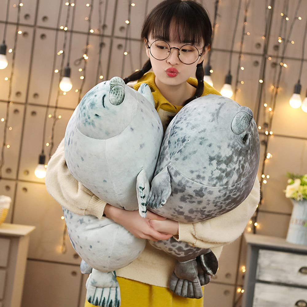 EHOTONG cute seal hug pillow, cozy nap prop for bedtime routines.